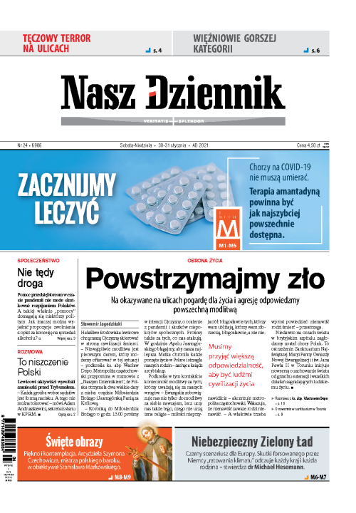 Nasz Dziennik z dnia 30.01.2021 wydanie PDF