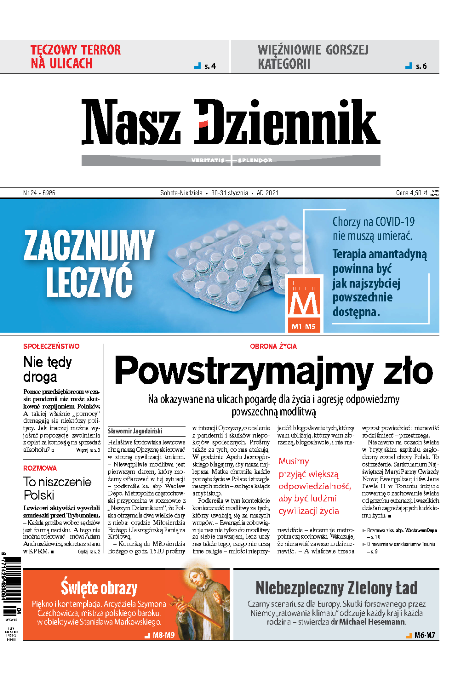 Nasz Dziennik z dnia 30.01.2021 wydanie PDF