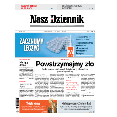 Nasz Dziennik z dnia 30.01.2021 wydanie PDF