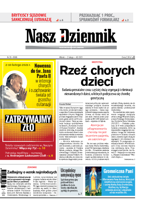 Nasz Dziennik z dnia 02.02.2021 wydanie PDF