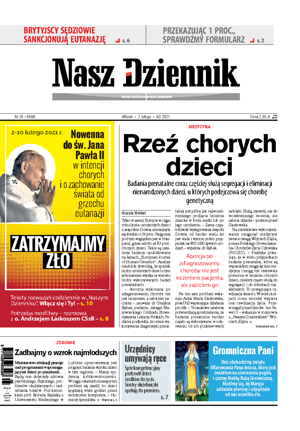 Nasz Dziennik z dnia 02.02.2021 wydanie PDF
