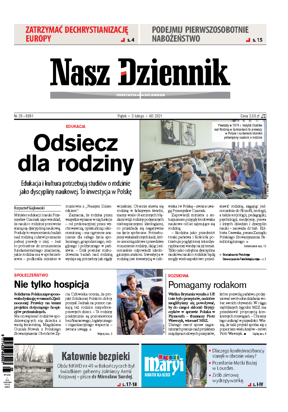 Nasz Dziennik z dnia 05.02.2021 wydanie PDF
