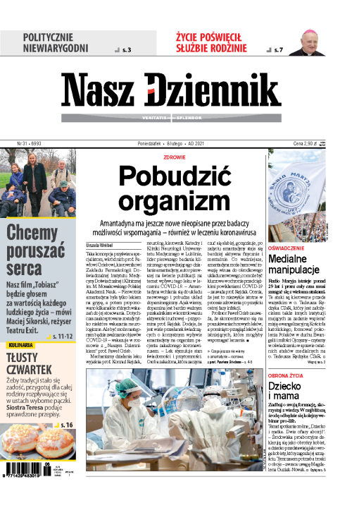 Nasz Dziennik z dnia 08.02.2021 wydanie PDF