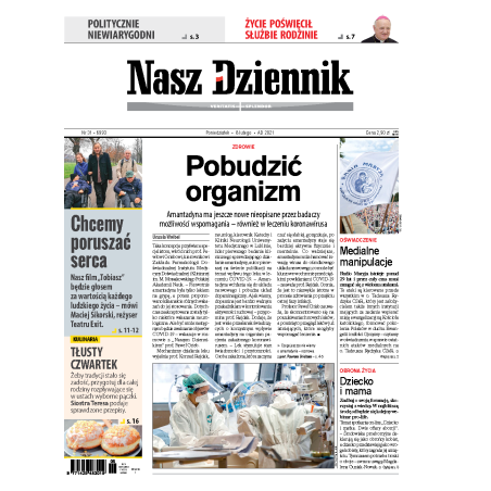Nasz Dziennik z dnia 08.02.2021 wydanie PDF