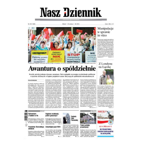 Nasz Dziennik z dnia 25.06.2013 wydanie PDF