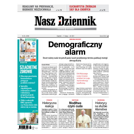 Nasz Dziennik z dnia 11.02.2021 wydanie PDF