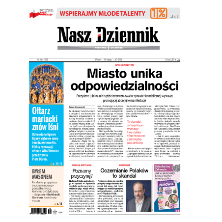 Nasz Dziennik z dnia 16.02.2021 wydanie PDF