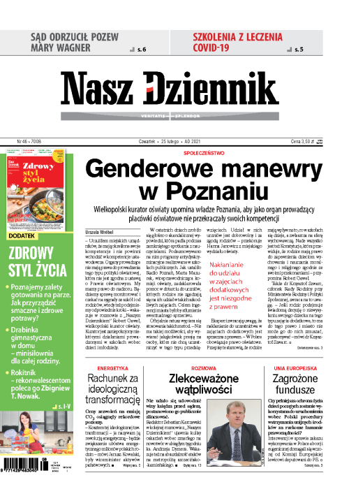 Nasz Dziennik z dnia 25.02.2021 wydanie PDF