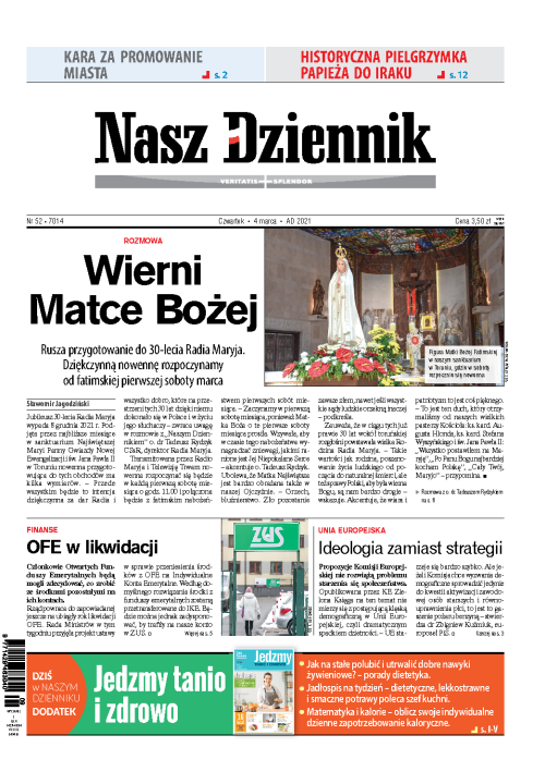 Nasz Dziennik z dnia 04.03.2021 wydanie PDF