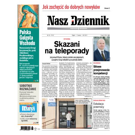 Nasz Dziennik z dnia 05.03.2021 wydanie PDF