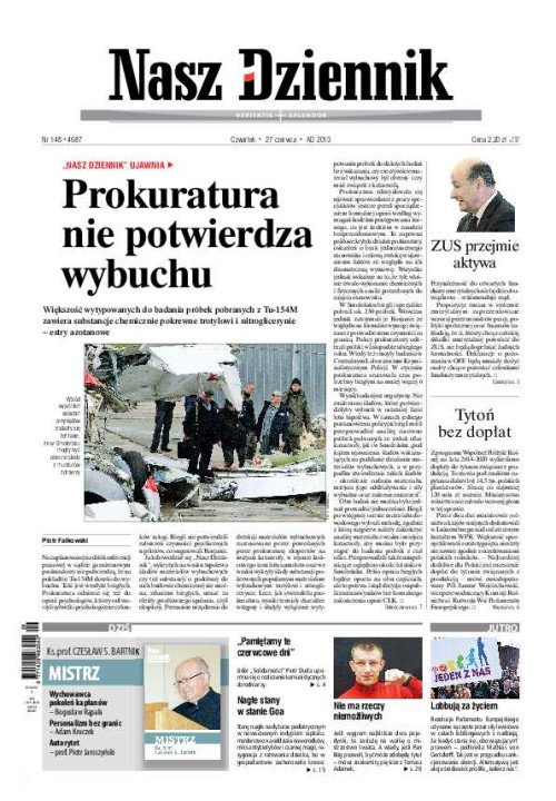 Nasz Dziennik z dnia 27.06.2013 wydanie PDF