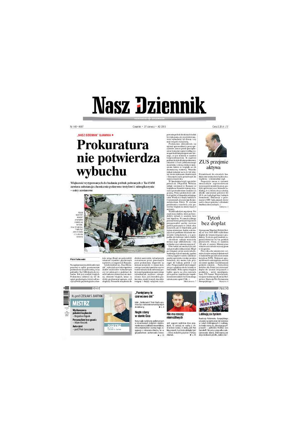 Nasz Dziennik z dnia 27.06.2013 wydanie PDF
