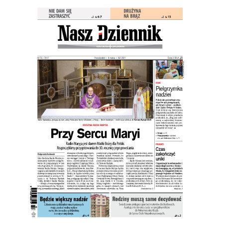 Nasz Dziennik z dnia 08.03.2021 wydanie PDF
