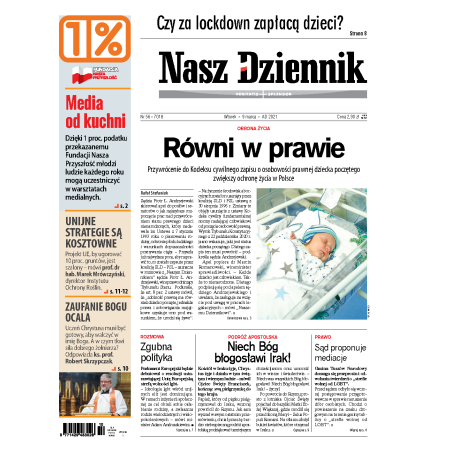 Nasz Dziennik z dnia 09.03.2021 wydanie PDF