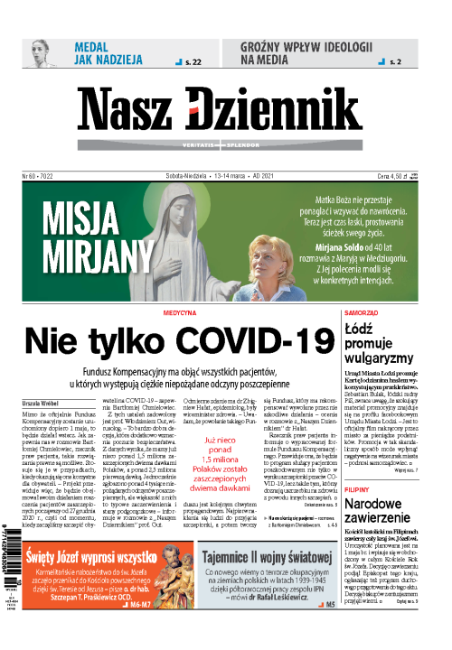 Nasz Dziennik z dnia 13.03.2021 wydanie PDF