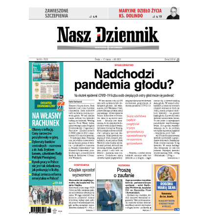 Nasz Dziennik z dnia 17.03.2021 wydanie PDF