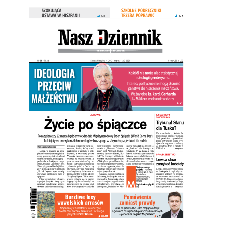 Nasz Dziennik z dnia 20.03.2021 wydanie PDF