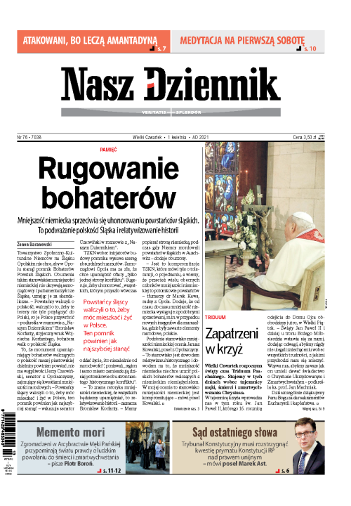 Nasz Dziennik z dnia 01.04.2021 wydanie PDF