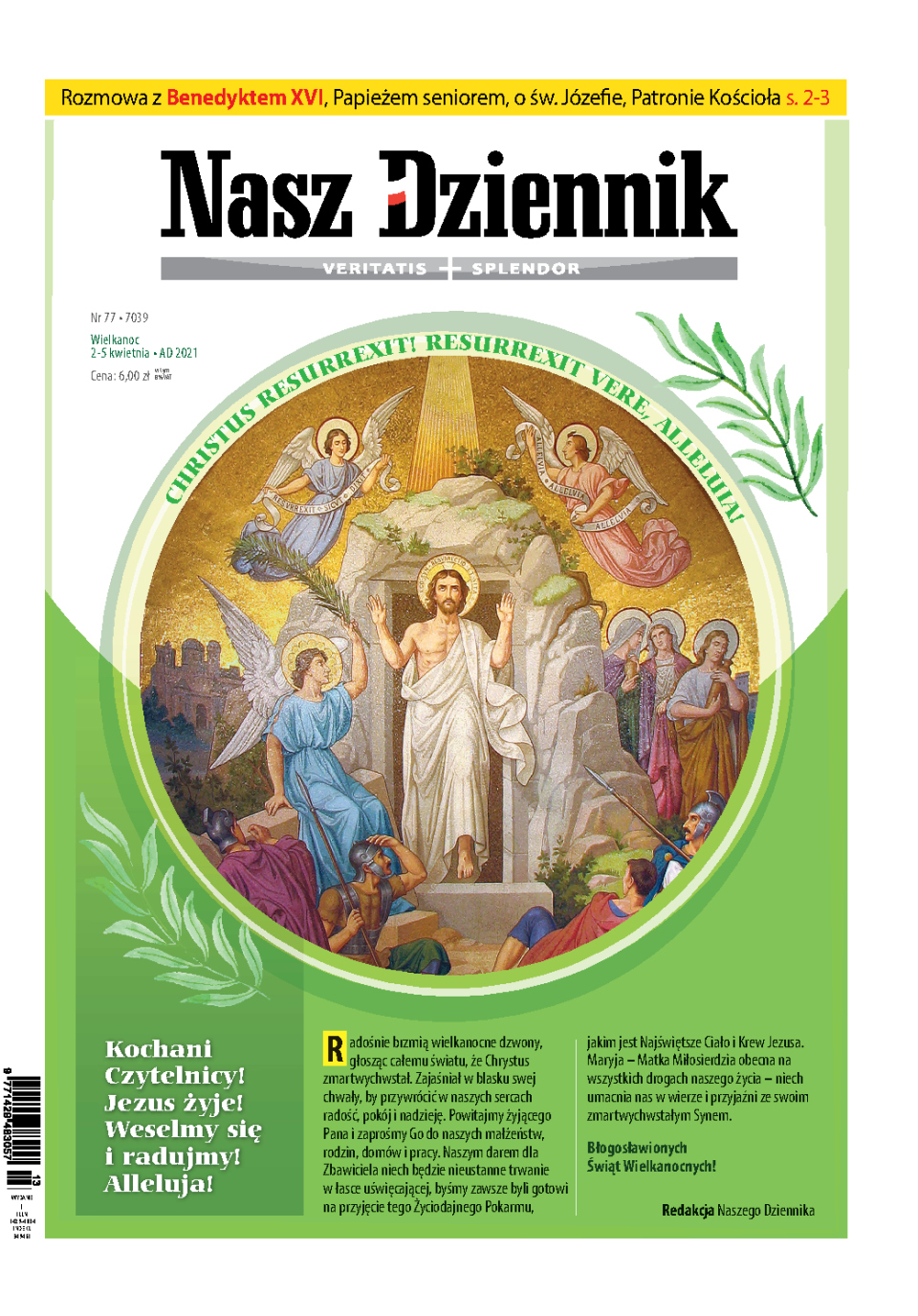 Nasz Dziennik z dnia 02.04.2021 wydanie PDF