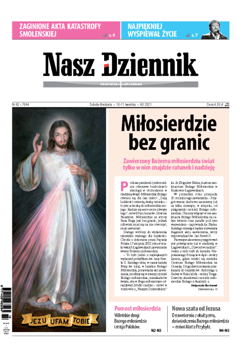 Nasz Dziennik z dnia 10.04.2021 wydanie PDF