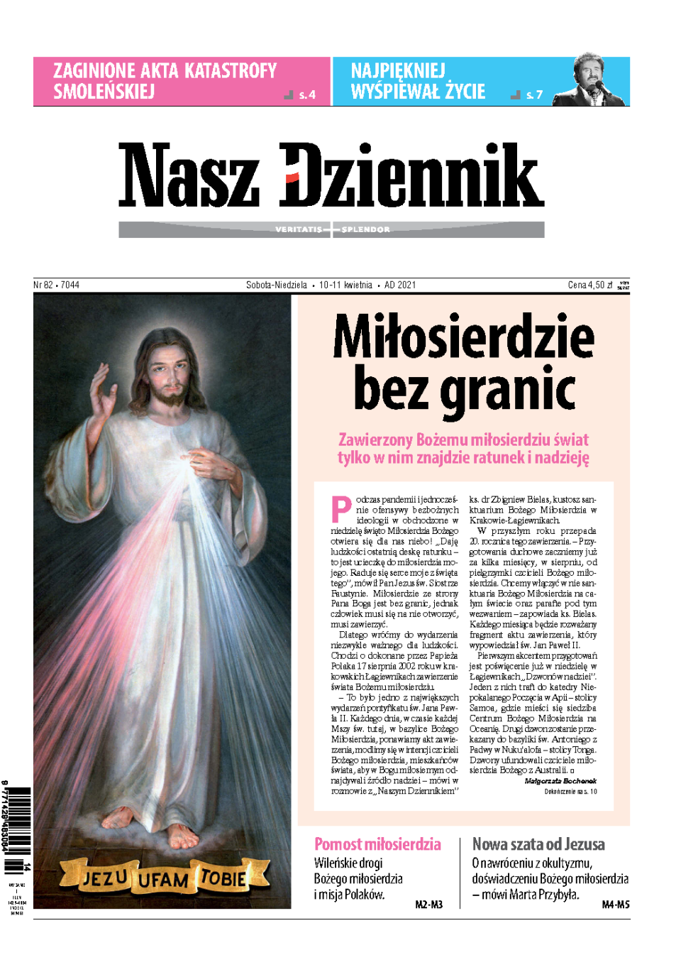 Nasz Dziennik z dnia 10.04.2021 wydanie PDF