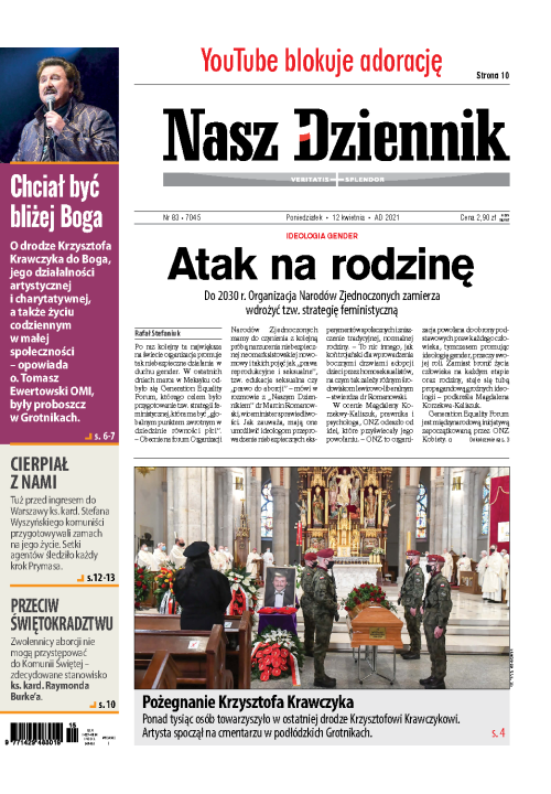 Nasz Dziennik z dnia 12.04.2021 wydanie PDF