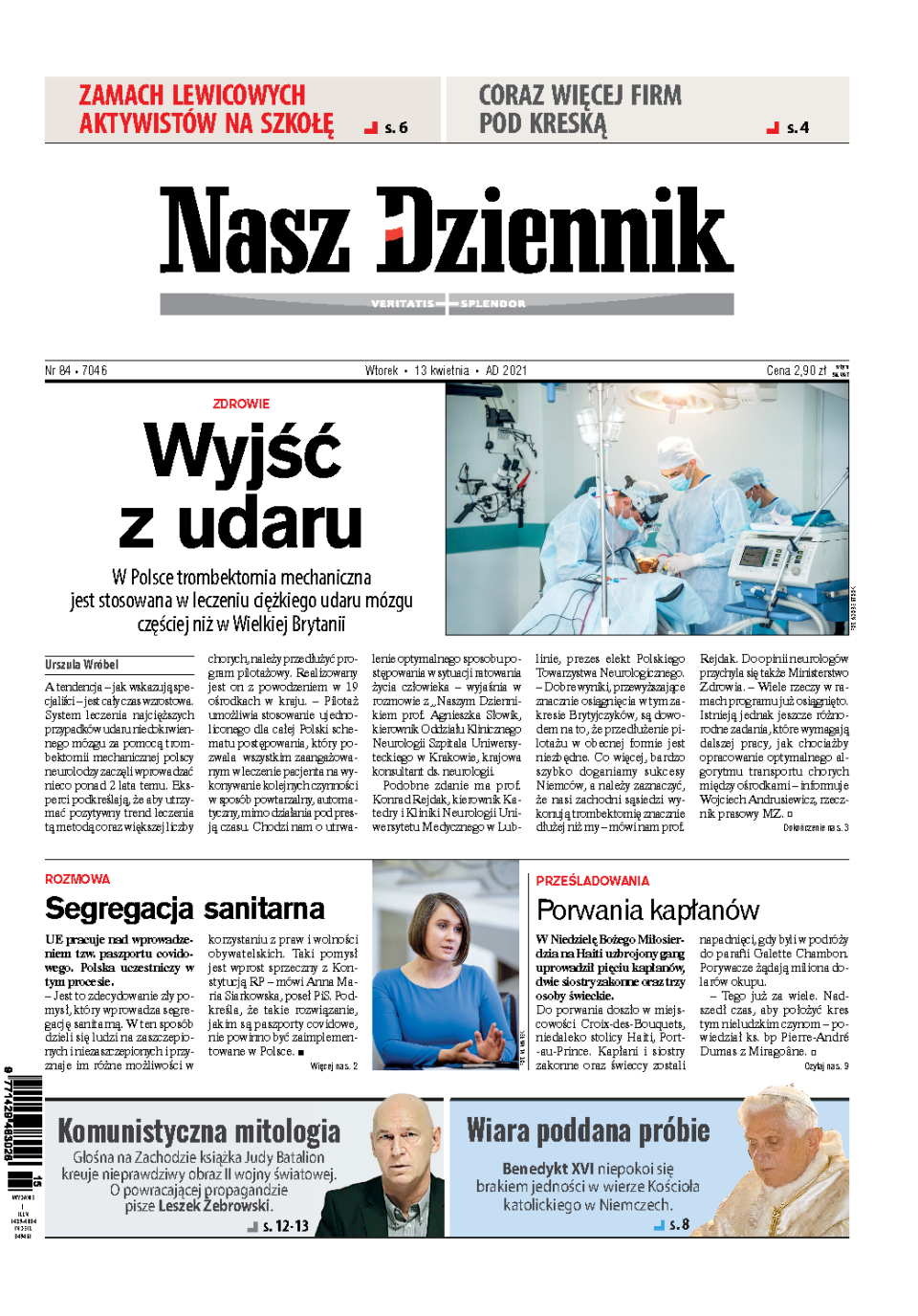 Nasz Dziennik z dnia 13.04.2021 wydanie PDF