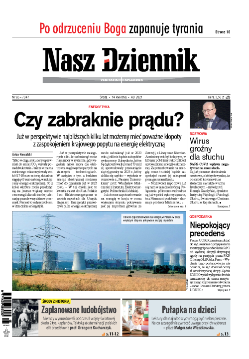 Nasz Dziennik z dnia 14.04.2021 wydanie PDF