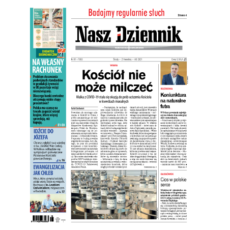 Nasz Dziennik z dnia 21.04.2021 wydanie PDF