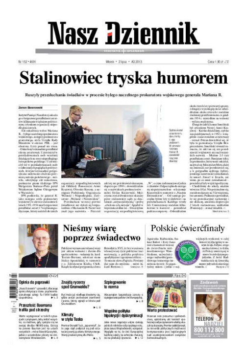 Nasz Dziennik z dnia 02.07.2013 wydanie PDF