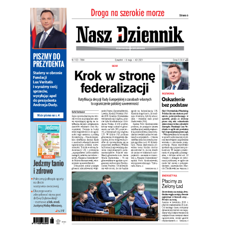 Nasz Dziennik z dnia 06.05.2021 wydanie PDF