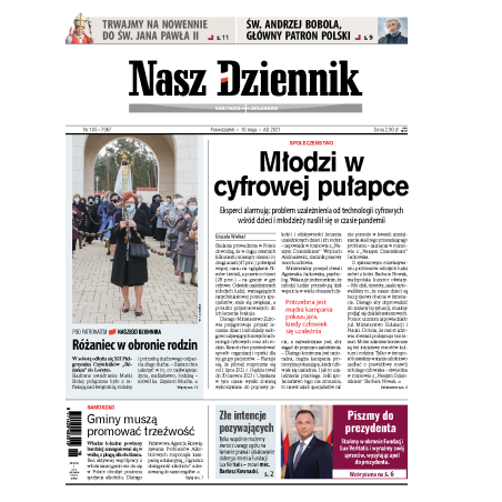 Nasz Dziennik z dnia 10.05.2021 wydanie PDF