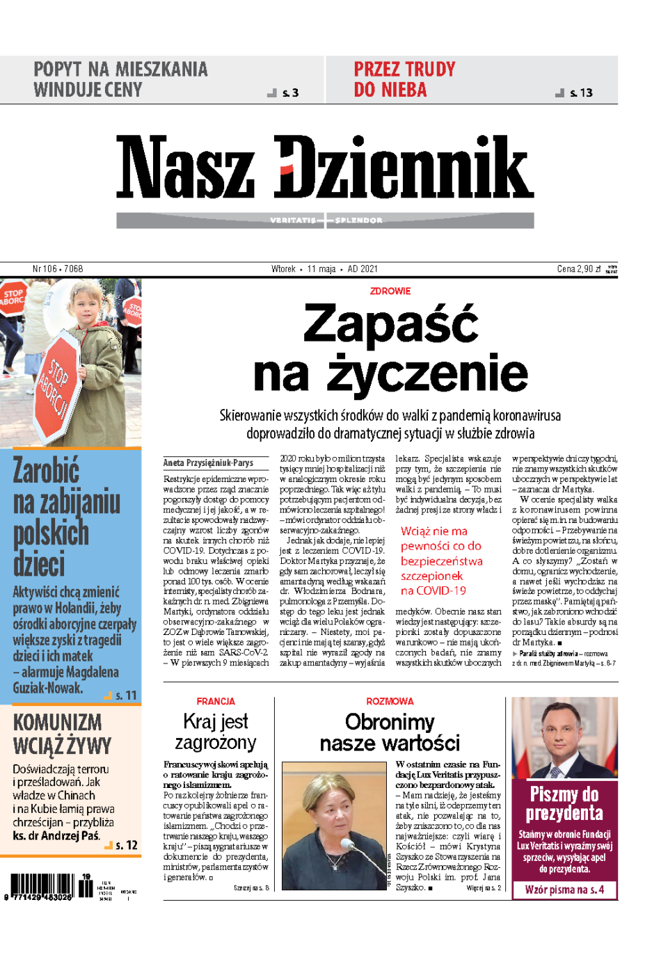 Nasz Dziennik z dnia 11.05.2021 wydanie PDF