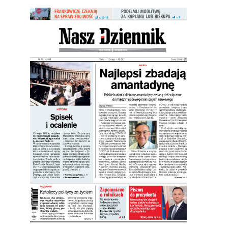 Nasz Dziennik z dnia 12.05.2021 wydanie PDF