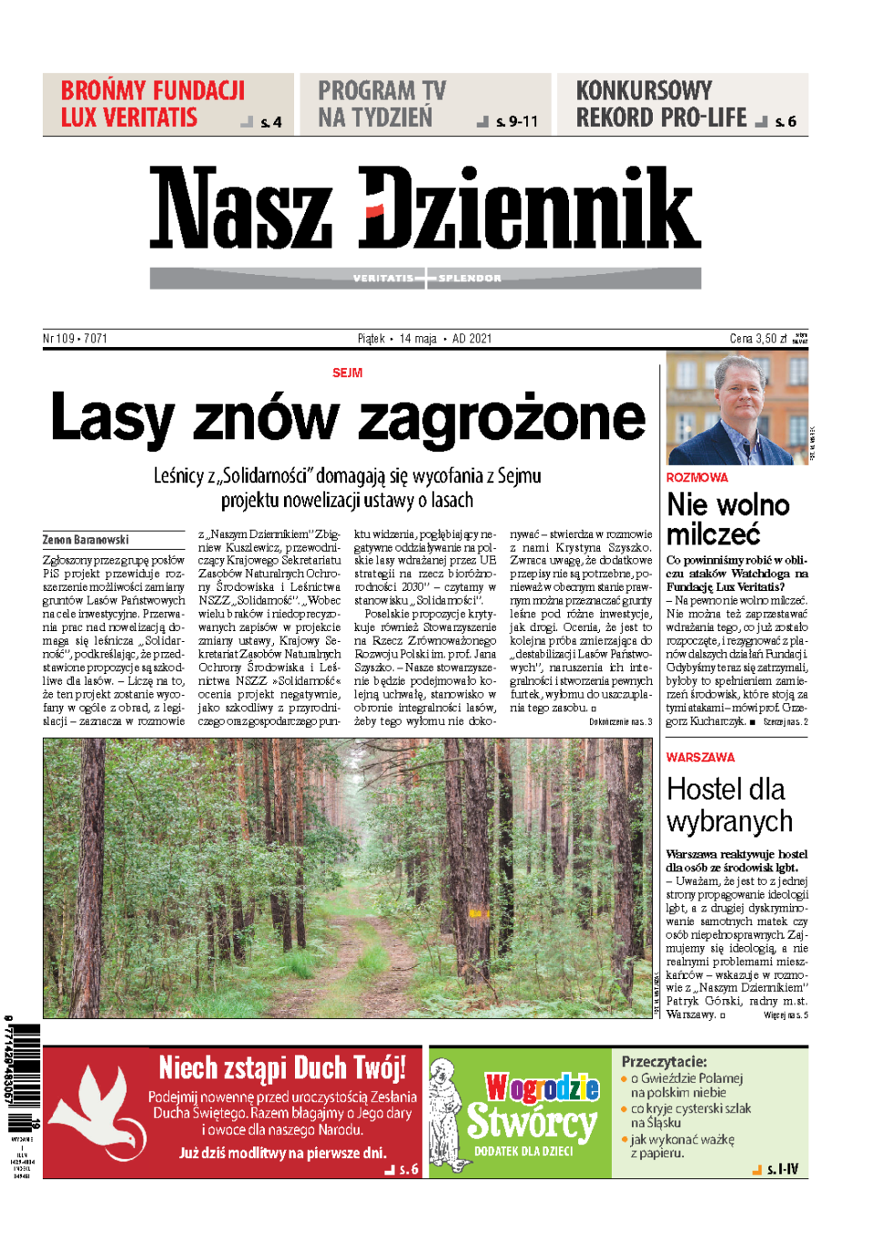 Nasz Dziennik z dnia 14.05.2021 wydanie PDF