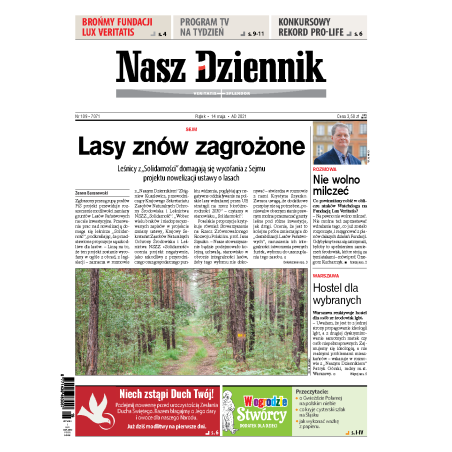 Nasz Dziennik z dnia 14.05.2021 wydanie PDF