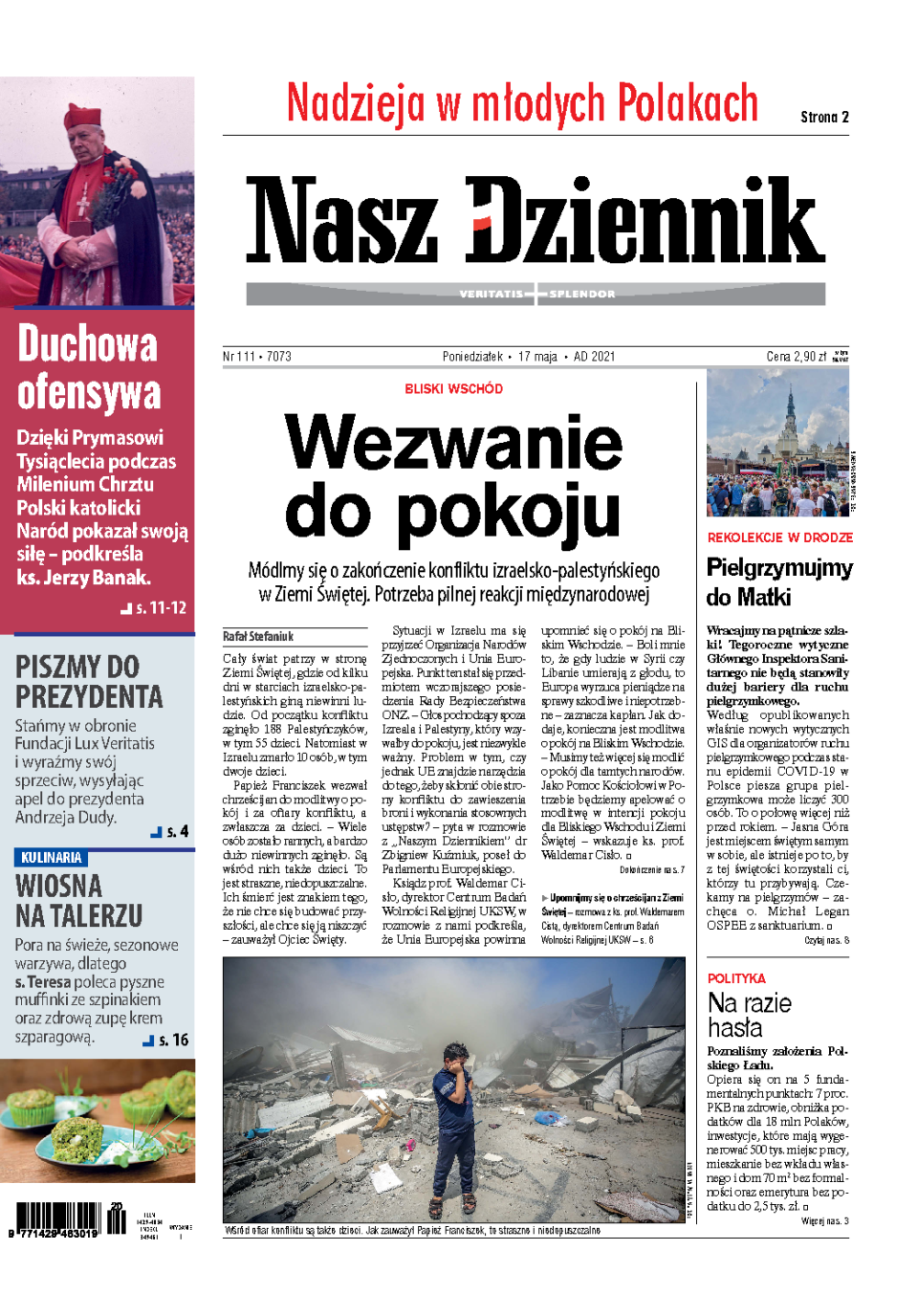 Nasz Dziennik z dnia 17.05.2021 wydanie PDF