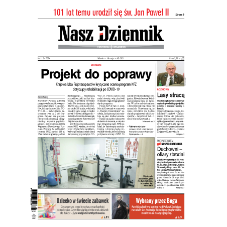 Nasz Dziennik z dnia 18.05.2021 wydanie PDF