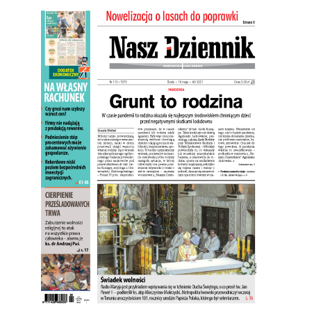 Nasz Dziennik z dnia 19.05.2021 wydanie PDF