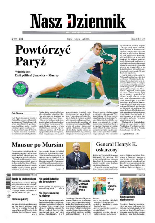 Nasz Dziennik z dnia 05.07.2013 wydanie PDF