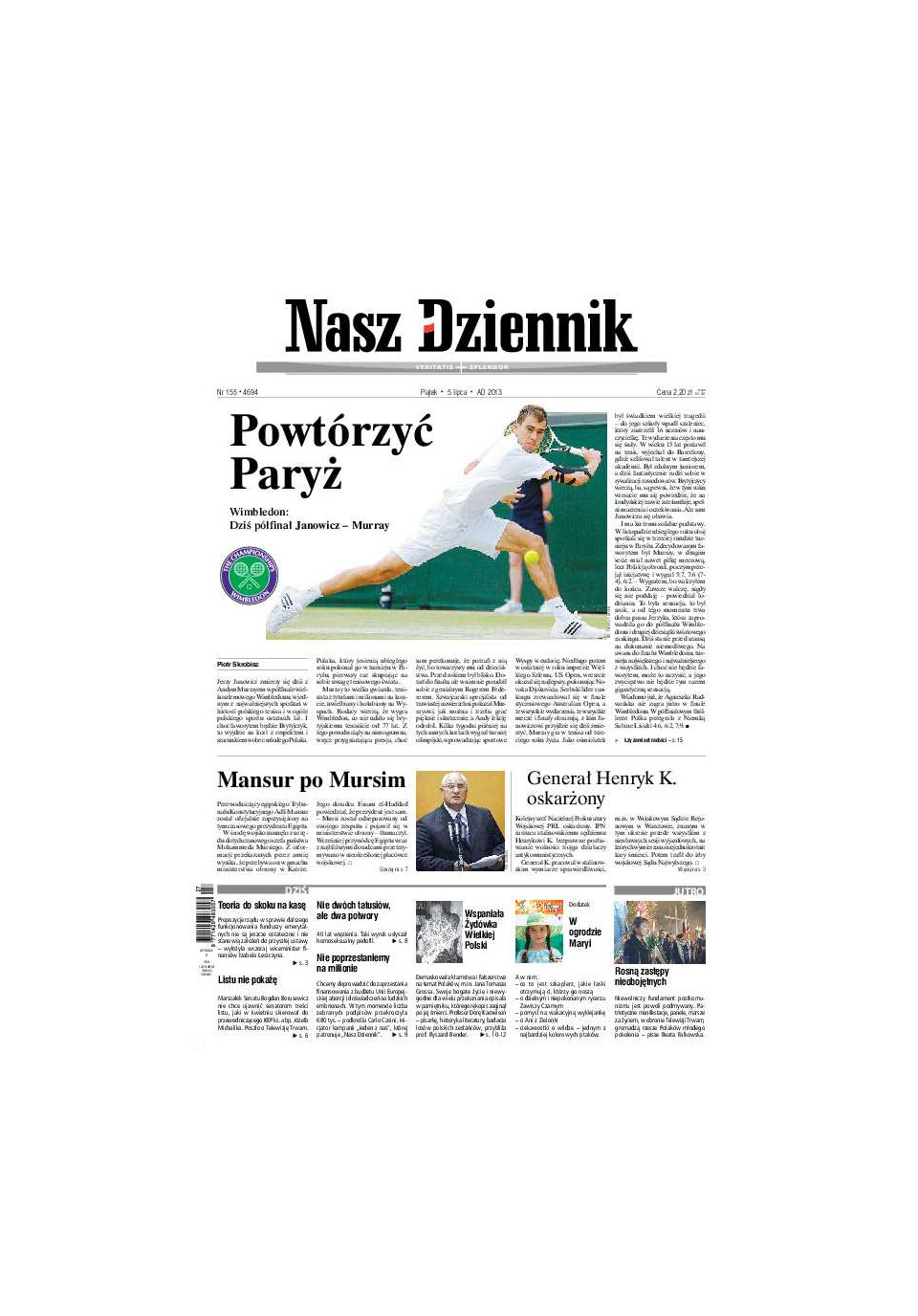 Nasz Dziennik z dnia 05.07.2013 wydanie PDF