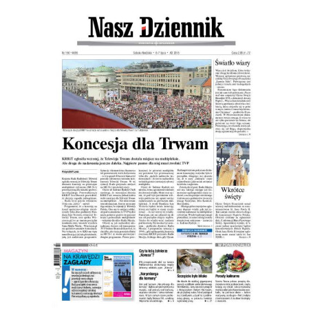 Nasz Dziennik z dnia 06.07.2013 wydanie PDF