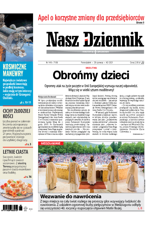 Nasz Dziennik z dnia 28.06.2021 wydanie PDF
