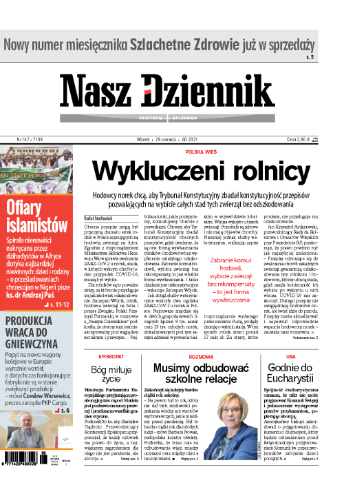 Nasz Dziennik z dnia 29.06.2021 wydanie PDF