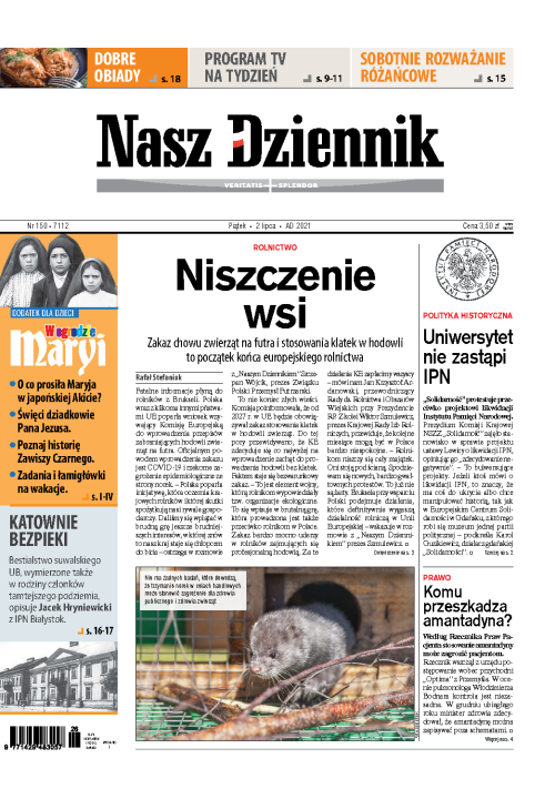 Nasz Dziennik z dnia 02.07.2021 wydanie PDF