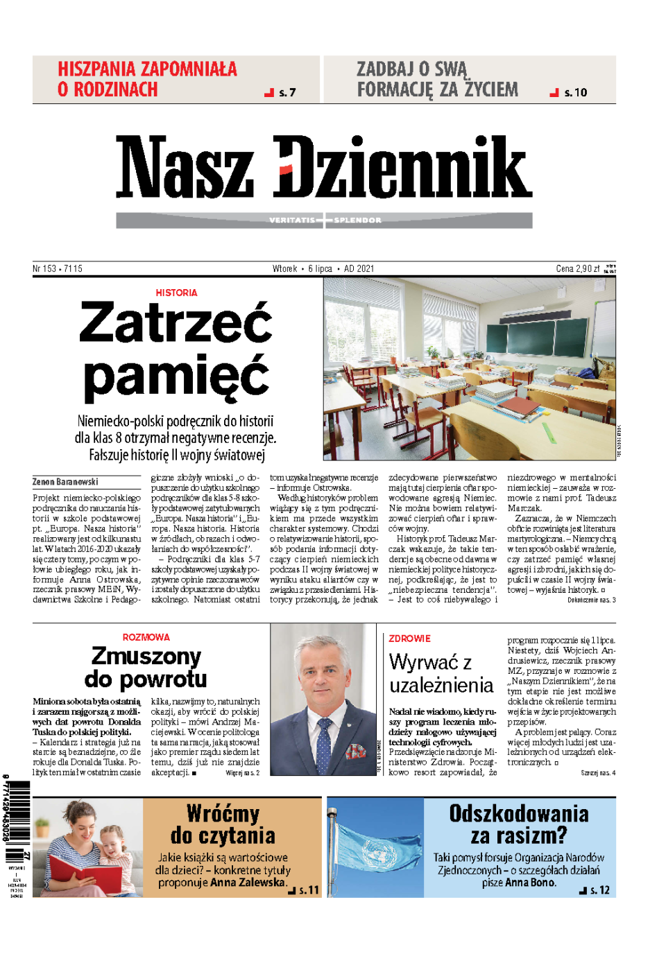 Nasz Dziennik z dnia 06.07.2021 wydanie PDF