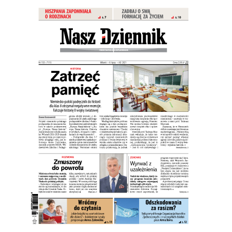 Nasz Dziennik z dnia 06.07.2021 wydanie PDF