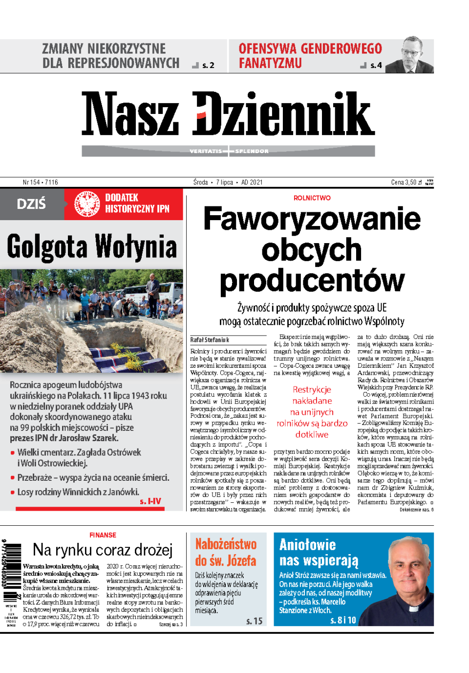 Nasz Dziennik z dnia 07.07.2021 wydanie PDF