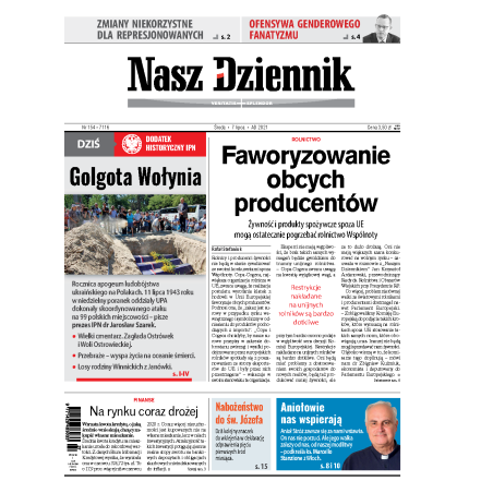 Nasz Dziennik z dnia 07.07.2021 wydanie PDF