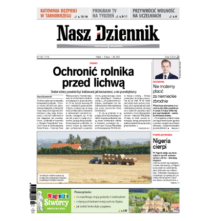 Nasz Dziennik z dnia 09.07.2021 wydanie PDF